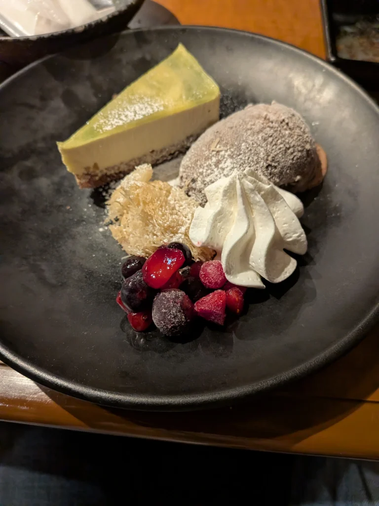 肉匠坂井のデザート